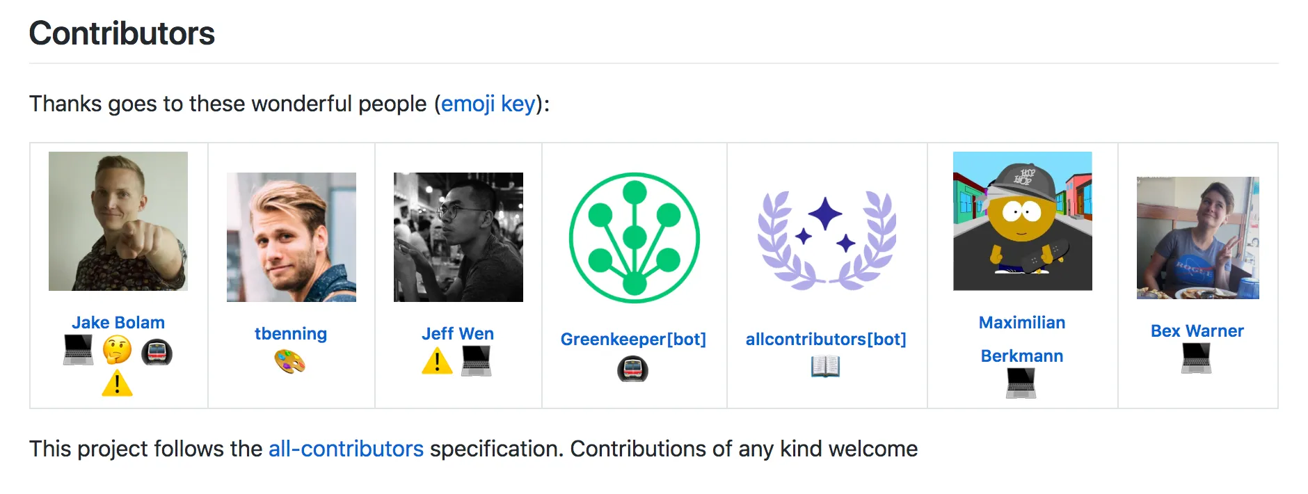 A screenshot of github showing a comment that says please add @user for docs.